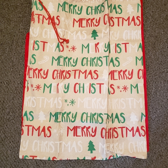 Christmas Jumbo Bags Drawstring X-Large Set of Two - Picture 3 of 3